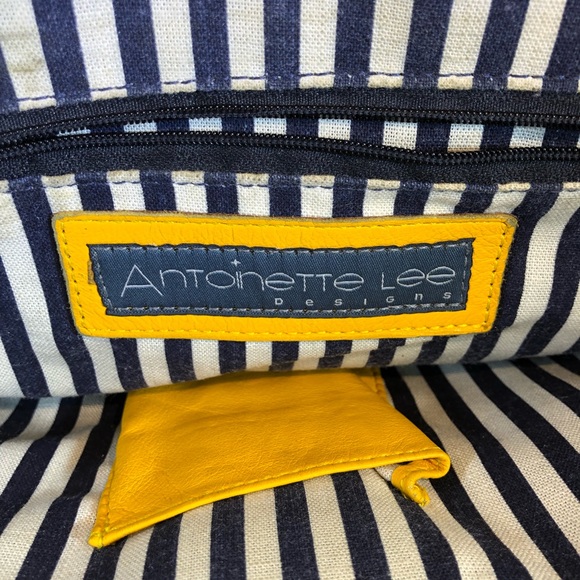 Lee Designs Bags Dolce Shoulder Bag Yellow Leather